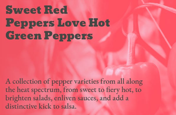 purchase sweet red peppers seed kit at our amazon store by clicking here